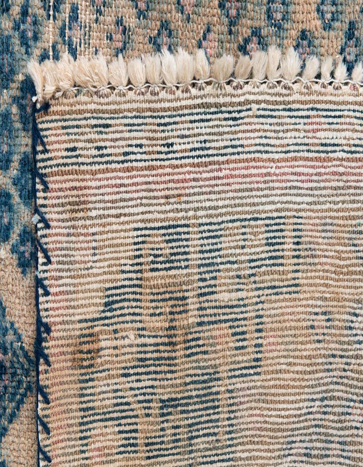 Detail image of 2' 10 x 5' 9  Hand Knotted Ultra Vintage Persian Wool Rug