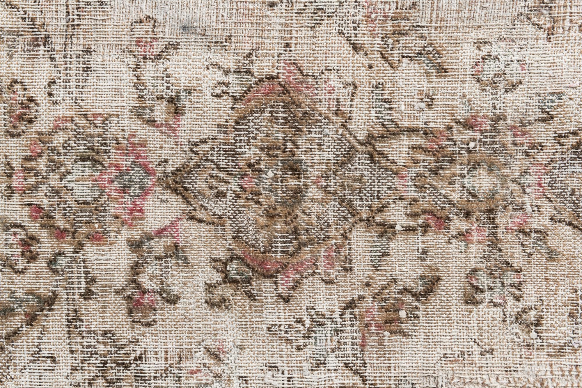 5' 6 x 8' 2 Hand Knotted Ultra Vintage Persian Wool Rug
