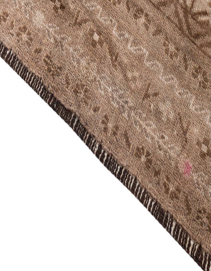 Detail image of 3' 8 x 6' 4  Hand Knotted Ultra Vintage Persian Wool Rug