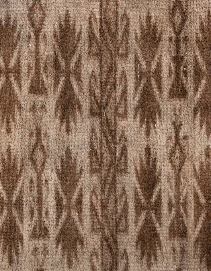 Detail image of 3' 8 x 6' 4  Hand Knotted Ultra Vintage Persian Wool Rug