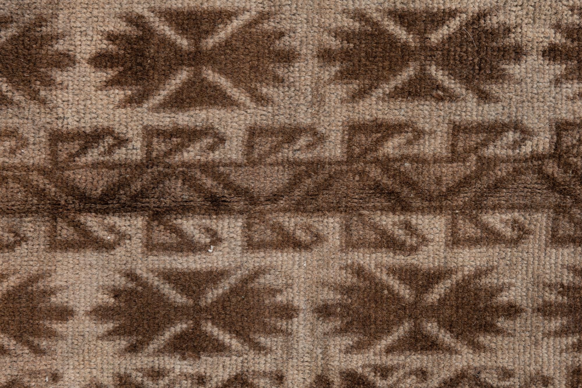 3' 8 x 6' 4 Hand Knotted Ultra Vintage Persian Wool Rug