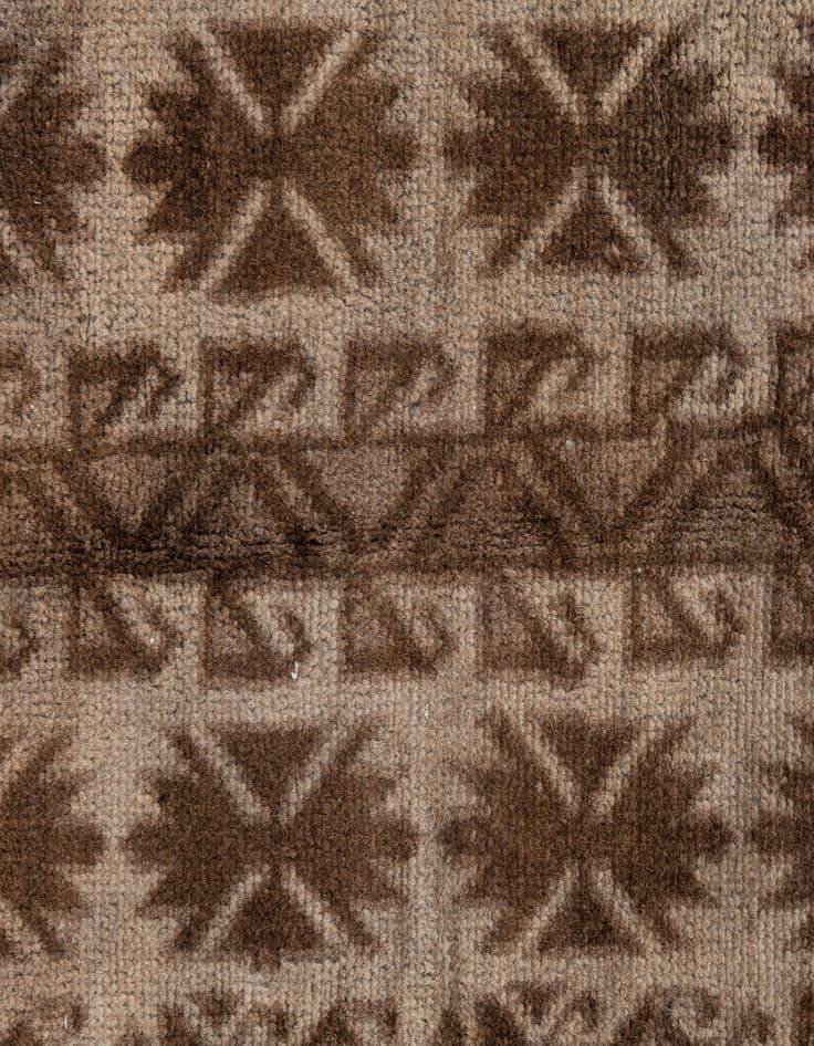 Detail image of 3' 8 x 6' 4  Hand Knotted Ultra Vintage Persian Wool Rug