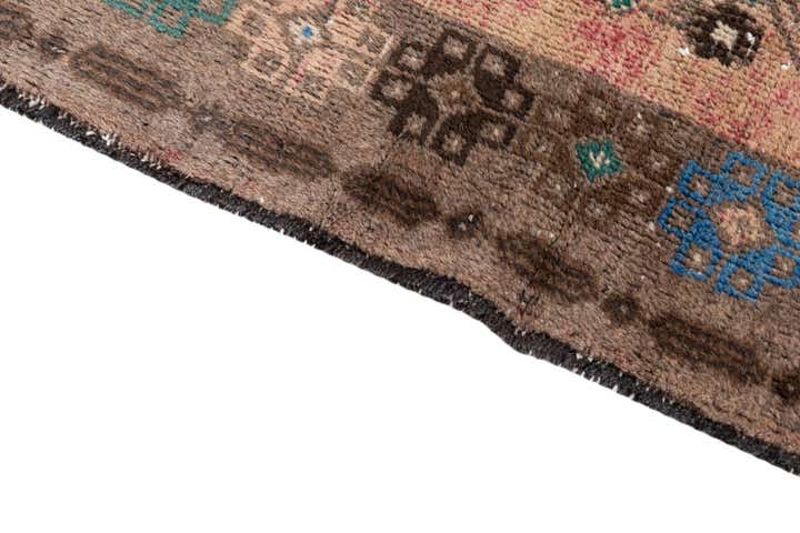 3' 10 x 7' 3 Hand Knotted Ultra Vintage Persian Wool Rug