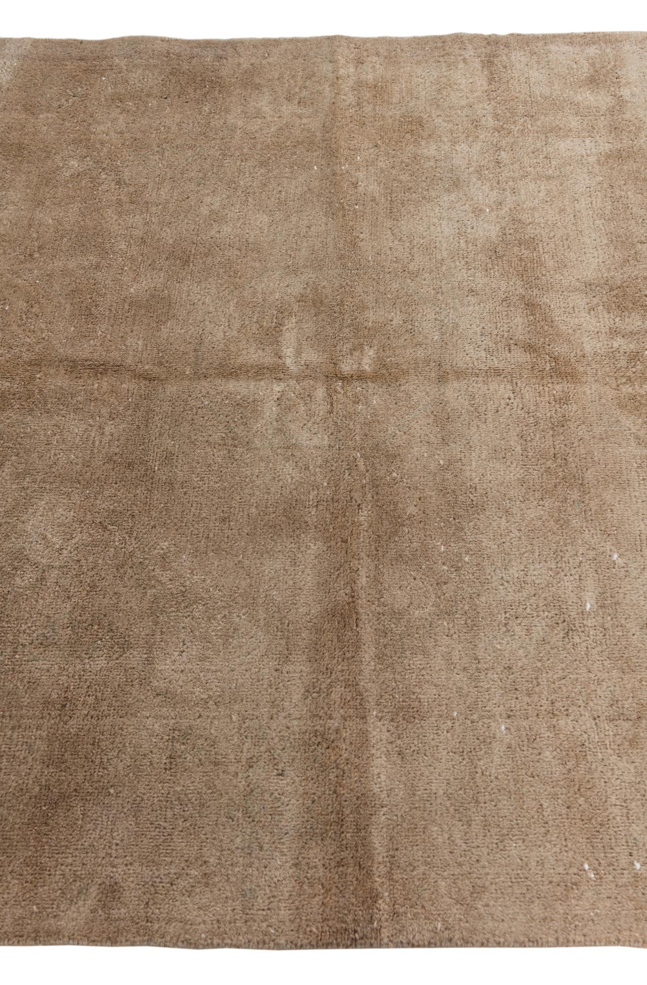 5' x 7' Hand Knotted Ultra Vintage Persian Wool Rug