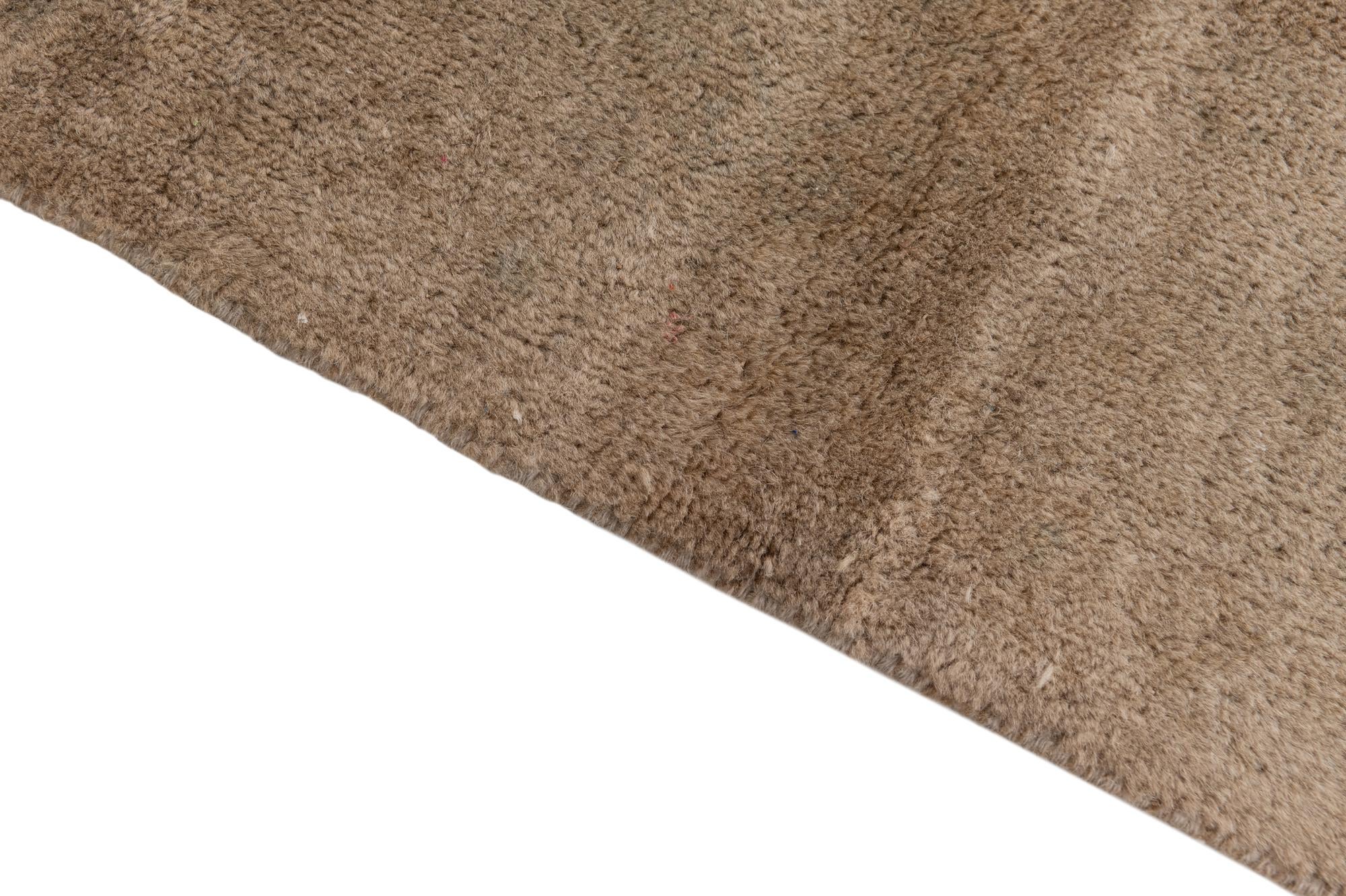 5' x 7' Hand Knotted Ultra Vintage Persian Wool Rug