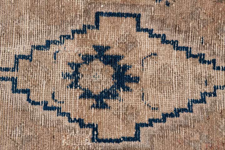 90cm x 175cm anudado a mano Ultra Vintage Alfombra Persa Lana