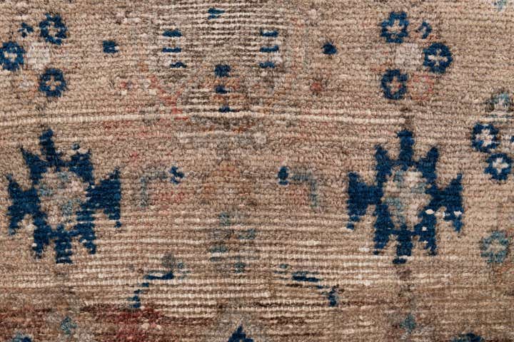 90cm x 175cm anudado a mano Ultra Vintage Alfombra Persa Lana