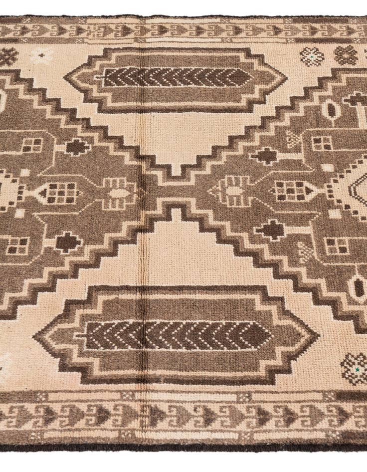 Detail image of 3' 4 x 6'  Hand Knotted Ultra Vintage Persian Wool Rug