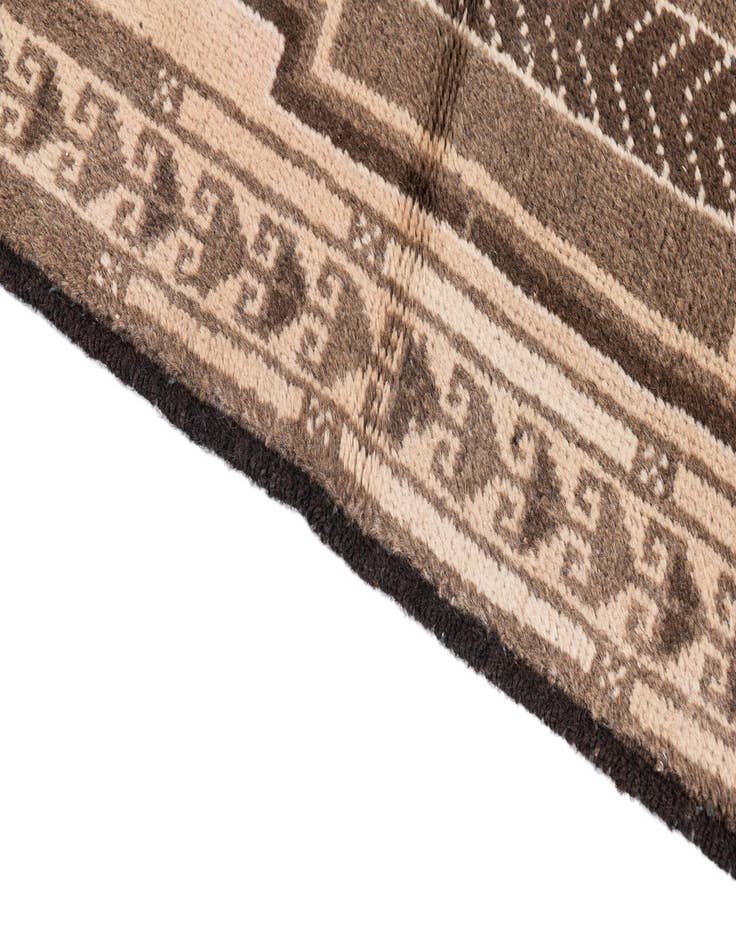 Detail image of 3' 4 x 6'  Hand Knotted Ultra Vintage Persian Wool Rug