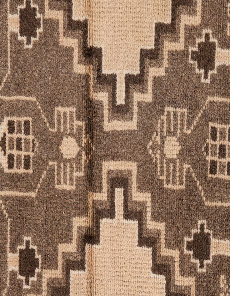 Detail image of 3' 4 x 6'  Hand Knotted Ultra Vintage Persian Wool Rug