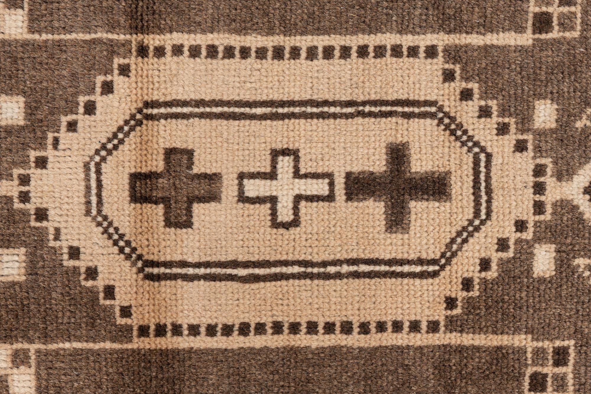 3' 4 x 6' Hand Knotted Ultra Vintage Persian Wool Rug