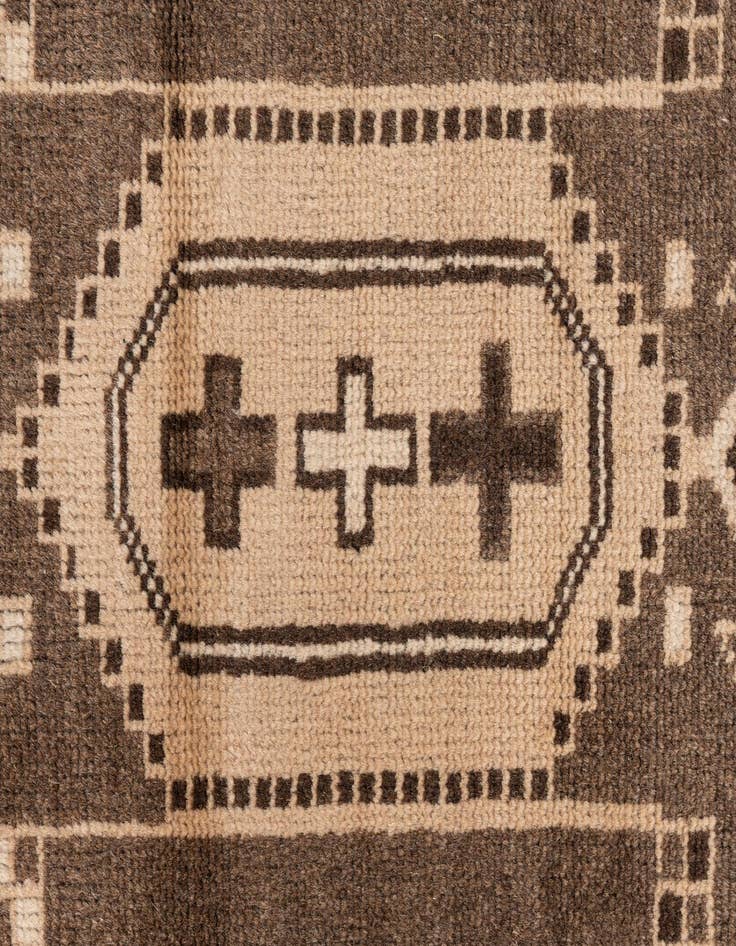 Detail image of 3' 4 x 6'  Hand Knotted Ultra Vintage Persian Wool Rug