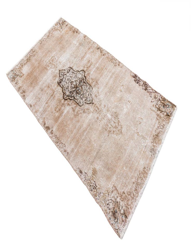 Detail image of 2' 10 x 5' 7  Hand Knotted Ultra Vintage Persian Wool Rug