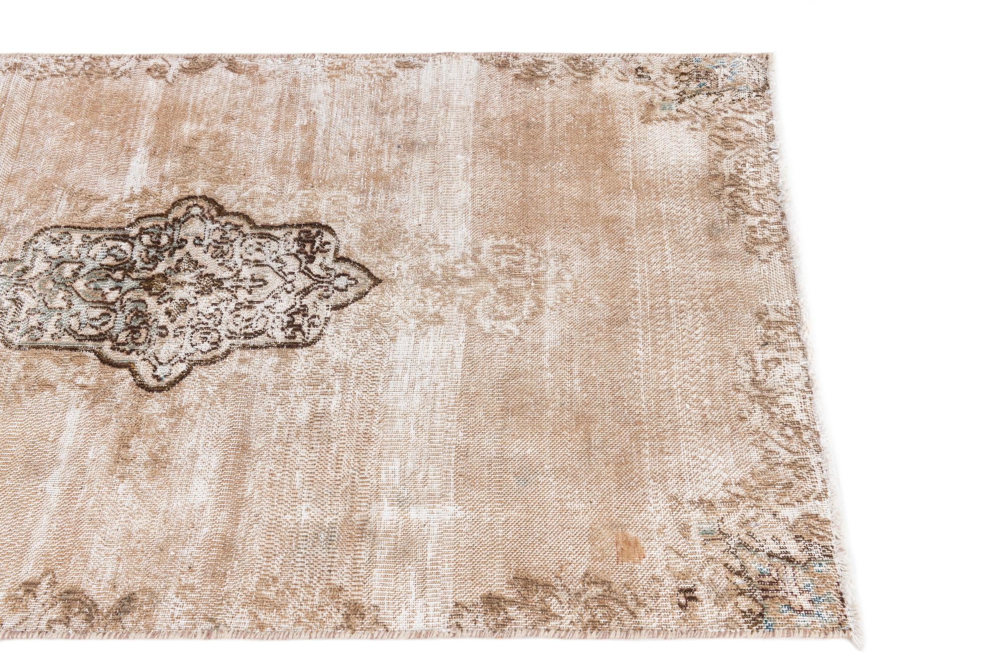 2' 10 x 5' 7 Hand Knotted Ultra Vintage Persian Wool Rug