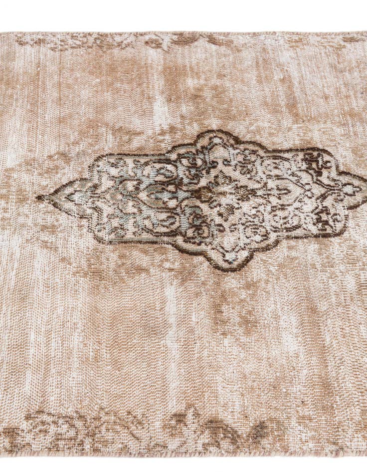 Detail image of 2' 10 x 5' 7  Hand Knotted Ultra Vintage Persian Wool Rug