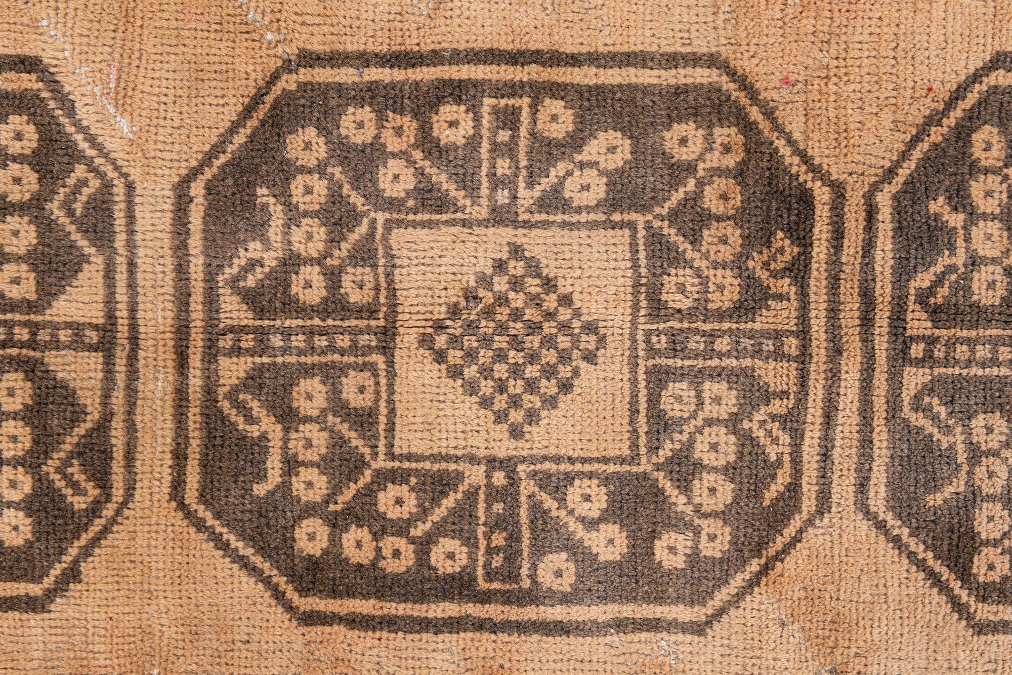 3' 6 x 6' 4 Hand Knotted Ultra Vintage Persian Wool Rug