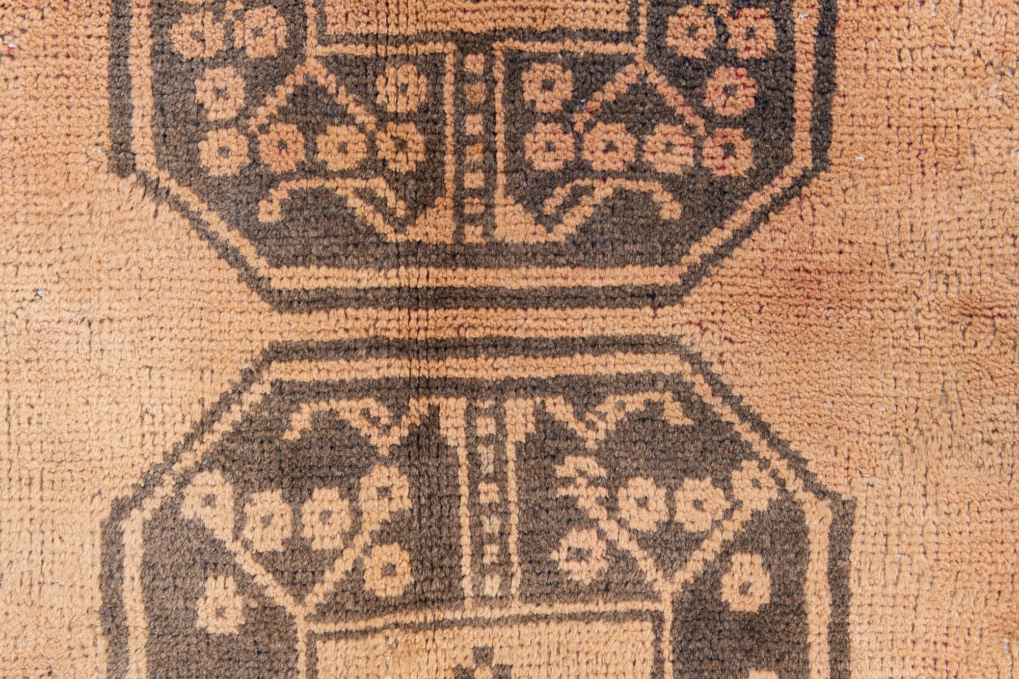 3' 6 x 6' 4 Hand Knotted Ultra Vintage Persian Wool Rug