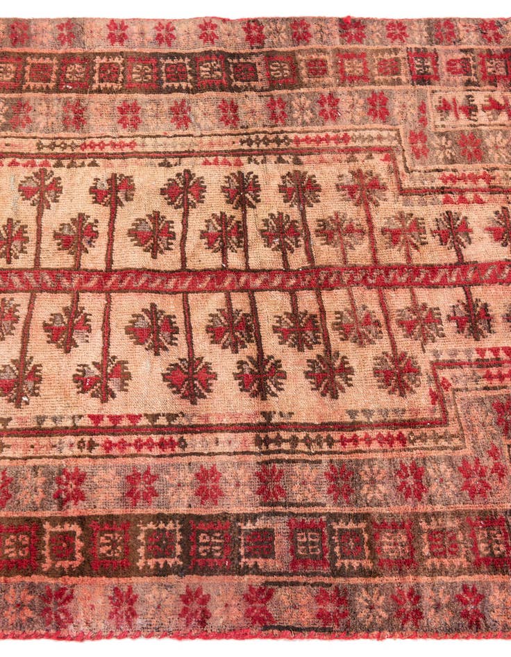 Detail image of 2' 10 x 4' 7  Hand Knotted Ultra Vintage Persian Wool Rug