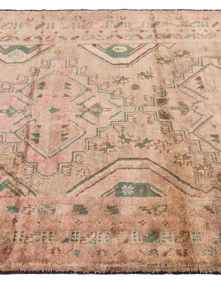 Detail image of 4' 4 x 6' 7  Hand Knotted Ultra Vintage Persian Wool Rug