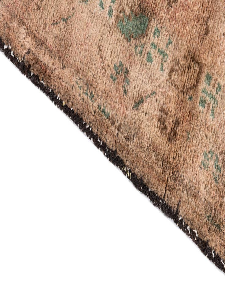 Detail image of 4' 4 x 6' 7  Hand Knotted Ultra Vintage Persian Wool Rug