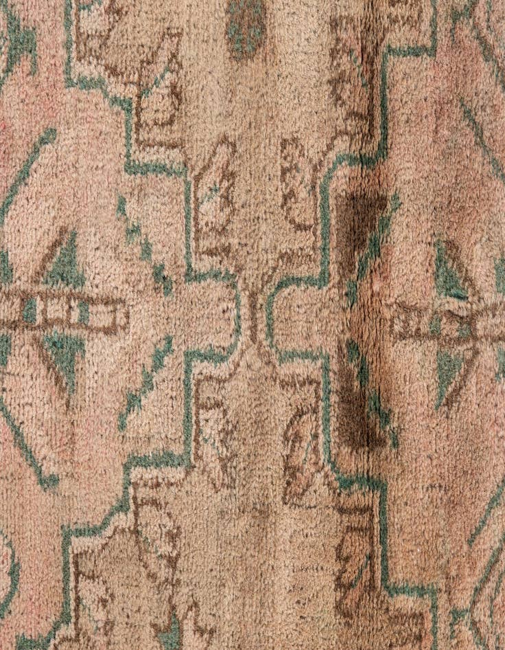 Detail image of 4' 4 x 6' 7  Hand Knotted Ultra Vintage Persian Wool Rug