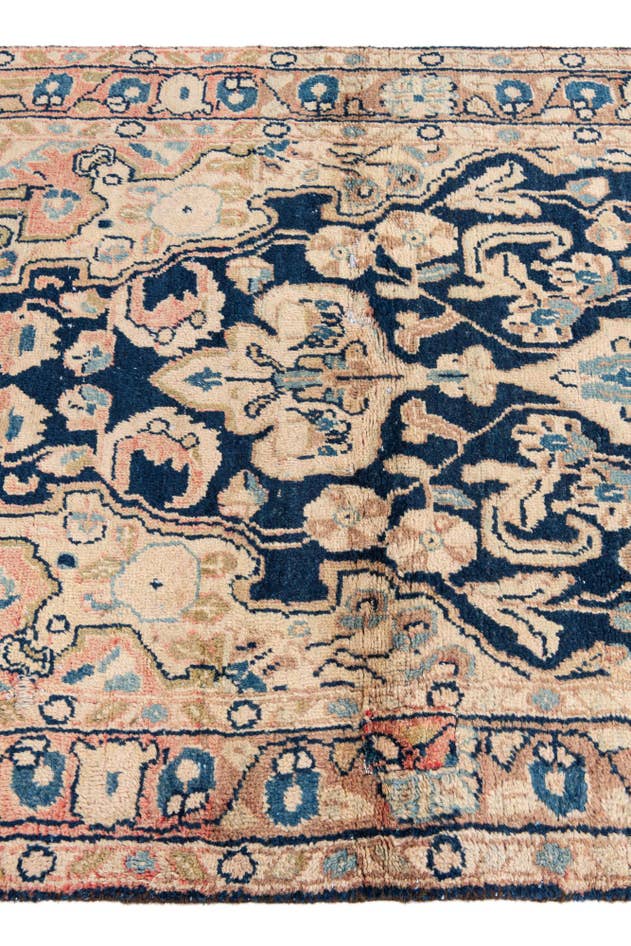 Detail image of 105cm x 170cm anudado a mano Ultra Vintage Alfombra Persa Lana
