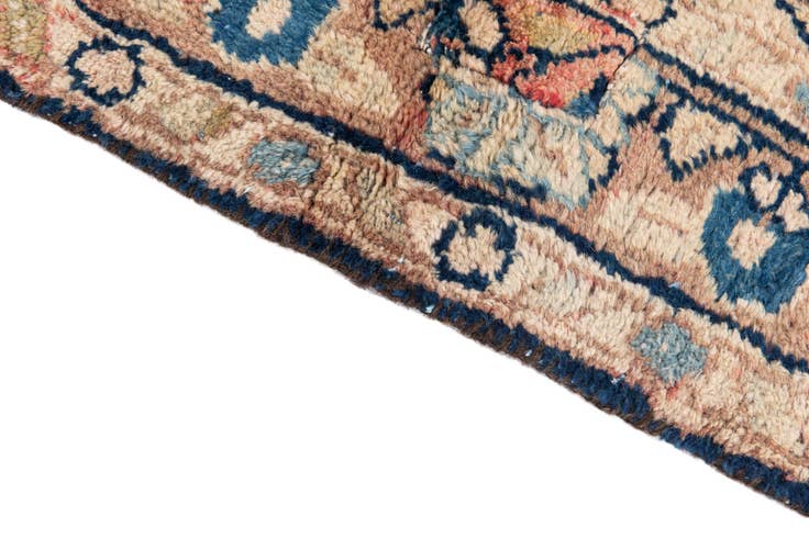 Detail image of 105cm x 170cm anudado a mano Ultra Vintage Alfombra Persa Lana