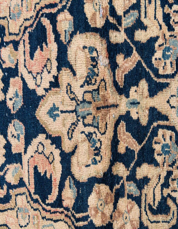 Detail image of 3' 6 x 5' 6  Hand Knotted Ultra Vintage Persian Wool Rug