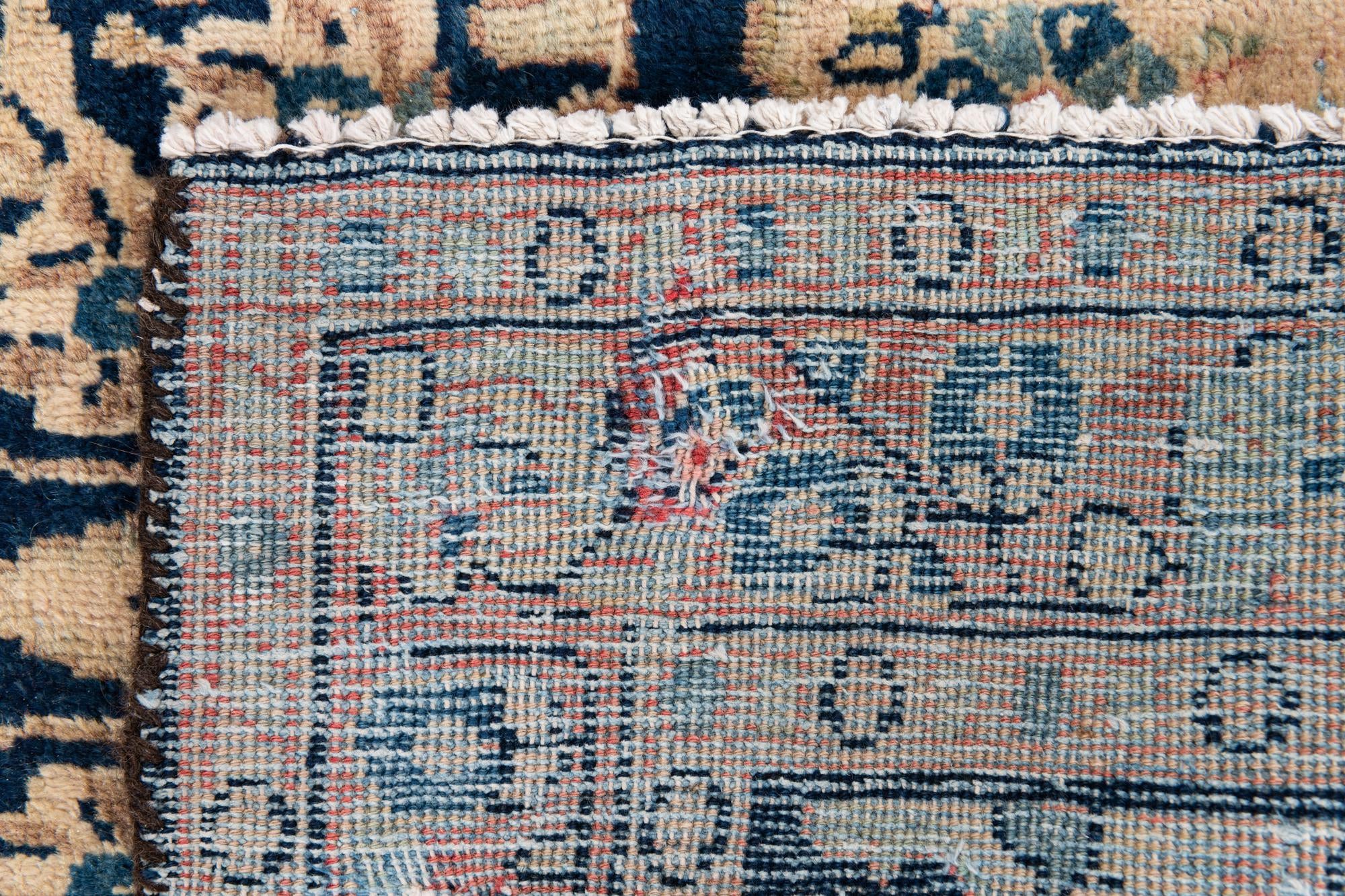105cm x 170cm anudado a mano Ultra Vintage Alfombra Persa Lana
