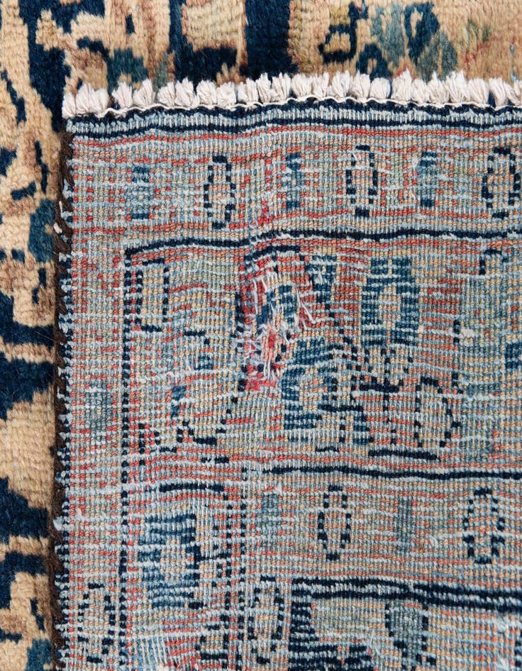 Detail image of 3' 6 x 5' 6  Hand Knotted Ultra Vintage Persian Wool Rug