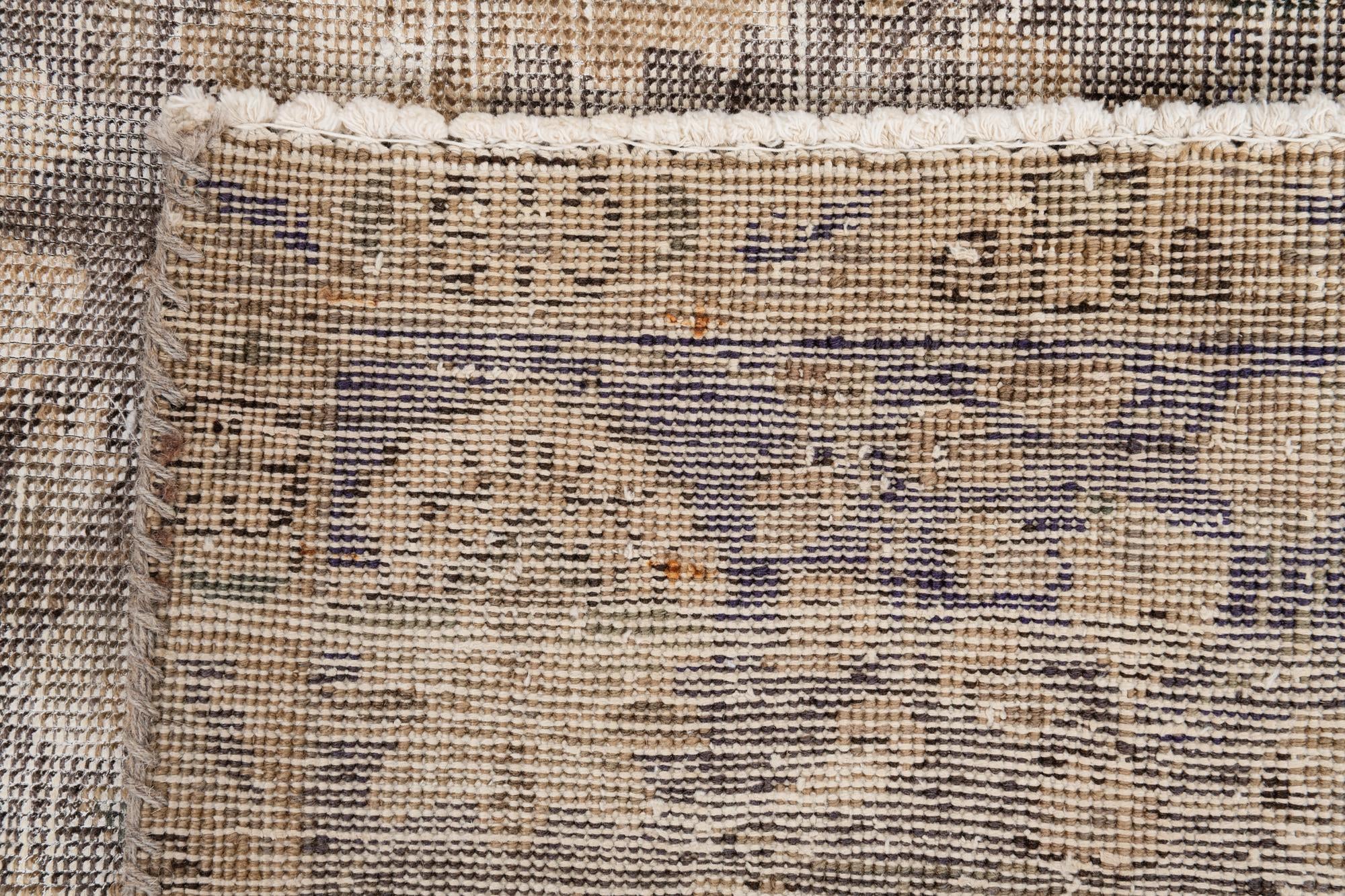 6' x 9' 8 Hand Knotted Ultra Vintage Persian Wool Rug