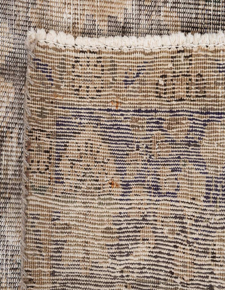 Detail image of 6' x 9' 8  Hand Knotted Ultra Vintage Persian Wool Rug