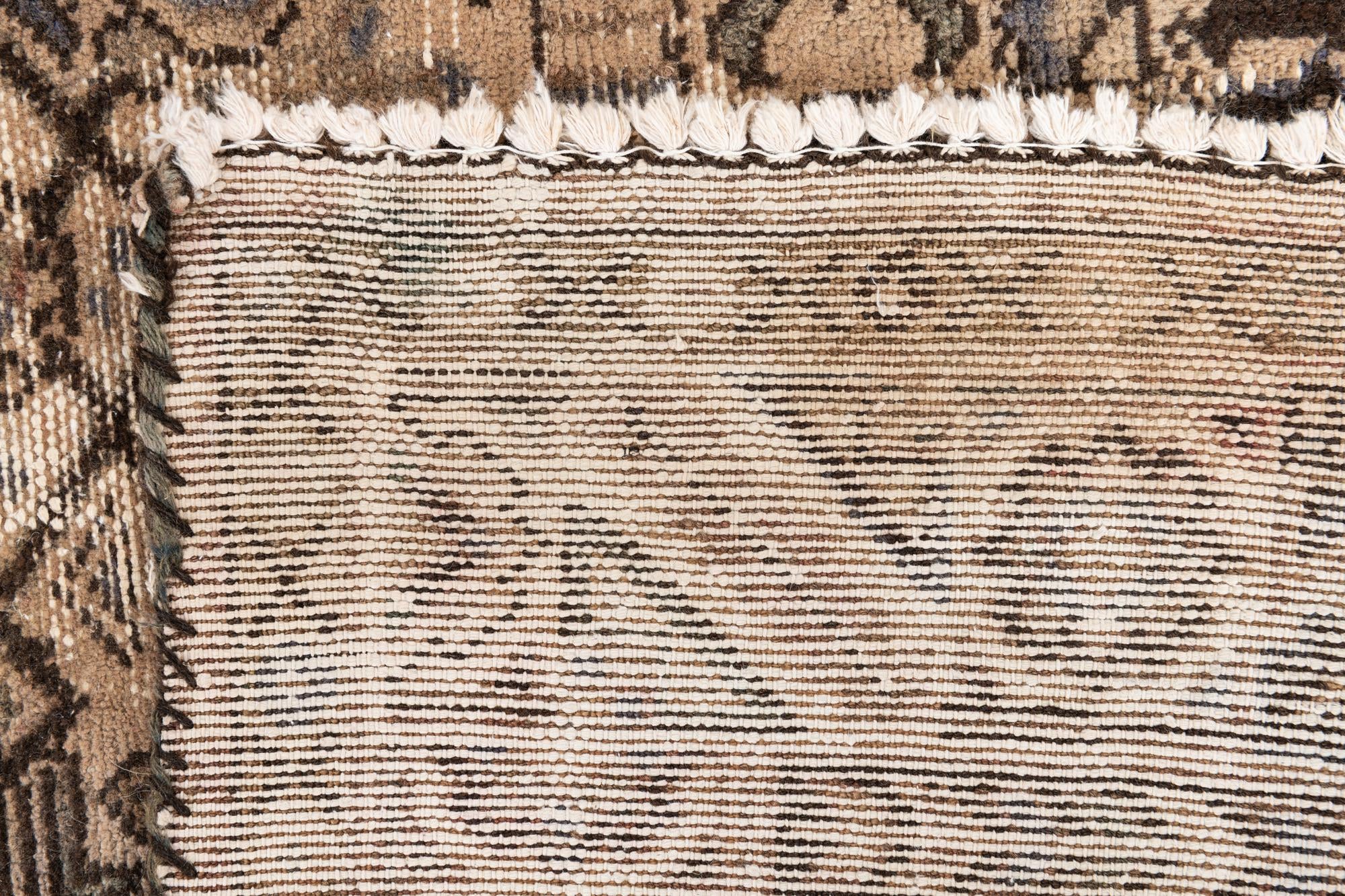 4' 9 x 9' 5 Hand Knotted Ultra Vintage Persian Wool Rug