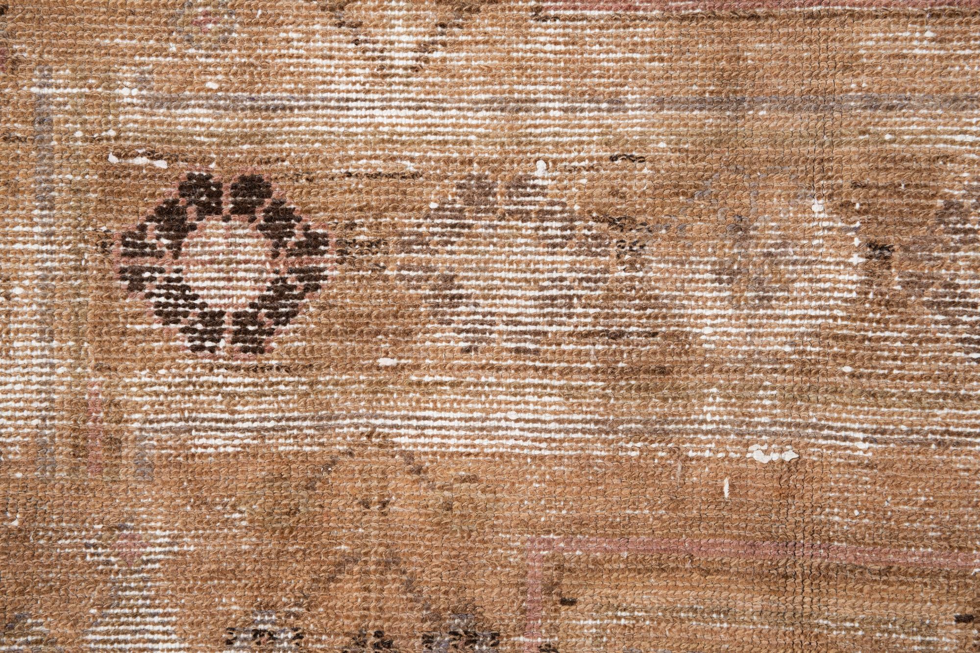 4' 6 x 8' 5 Hand Knotted Ultra Vintage Persian Wool Rug