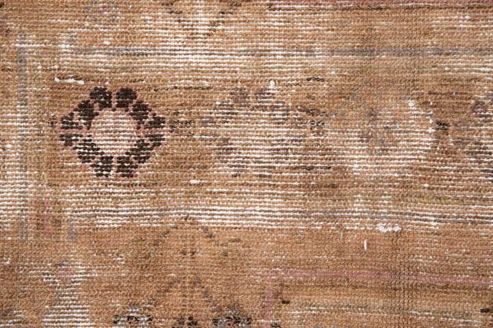 4' 6 x 8' 5 Hand Knotted Ultra Vintage Persian Wool Rug