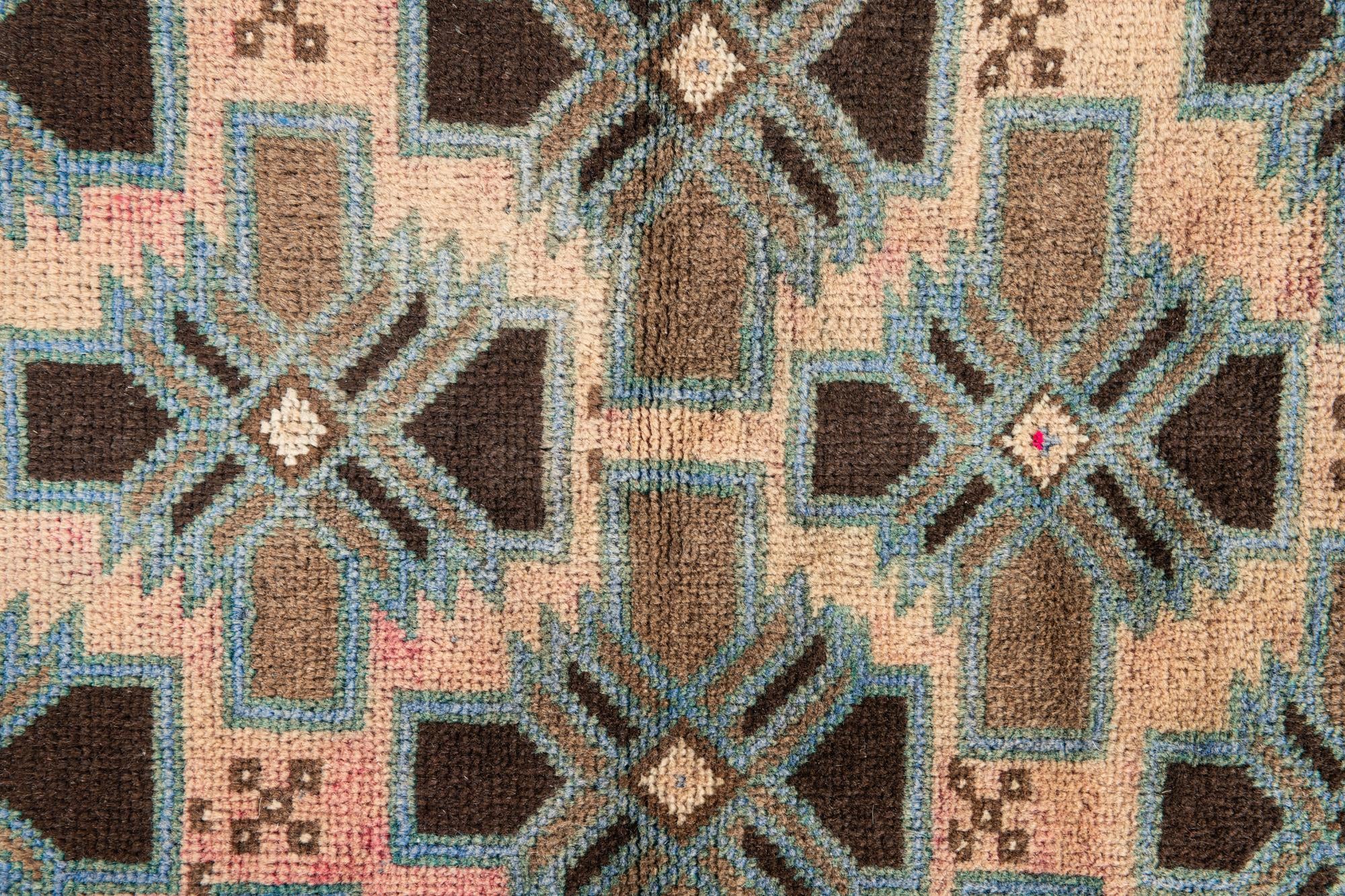 3' 4 x 6' Hand Knotted Ultra Vintage Persian Wool Rug