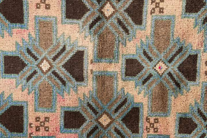 3' 4 x 6' Hand Knotted Ultra Vintage Persian Wool Rug