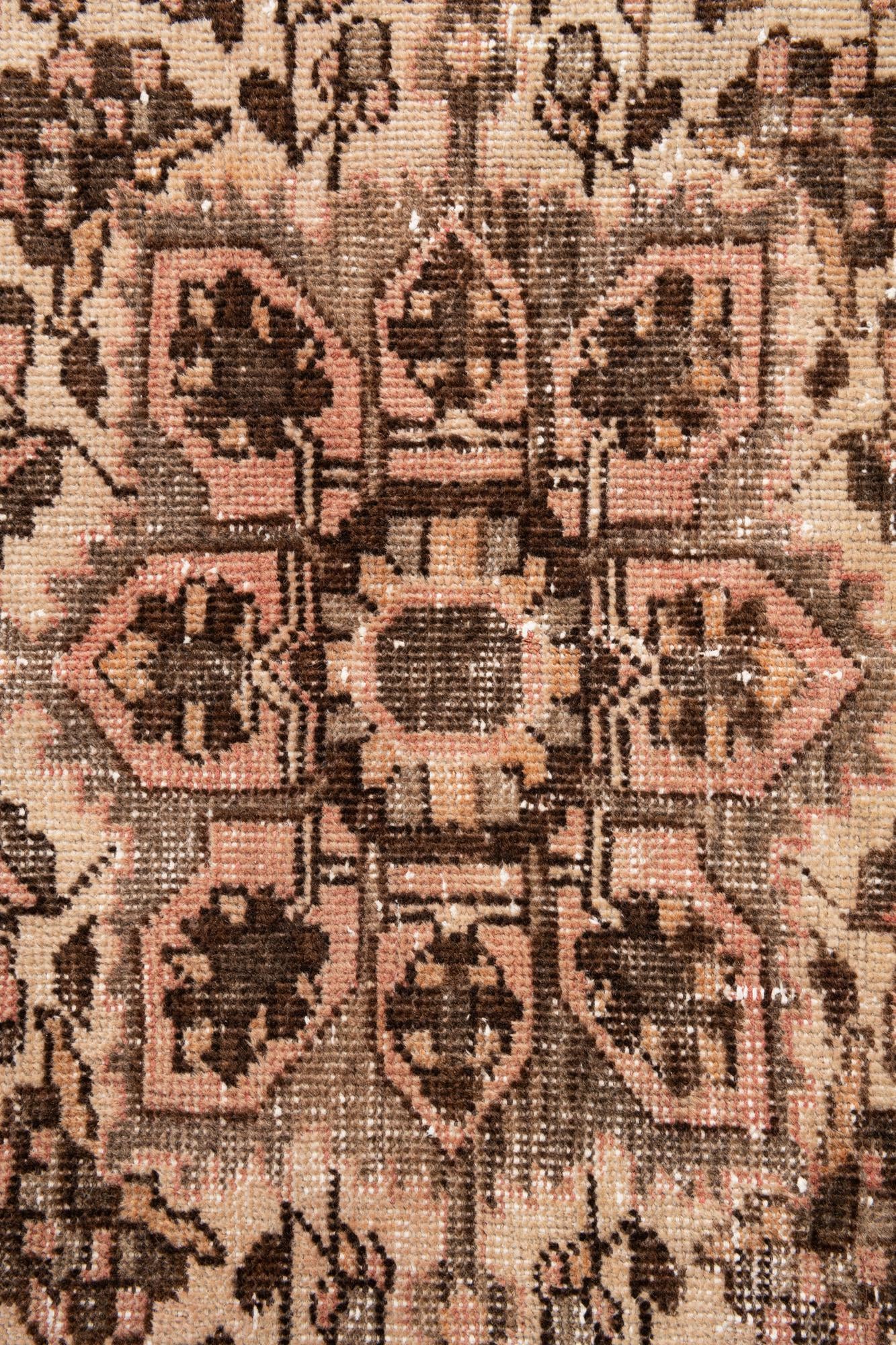 5' x 9' 10 Hand Knotted Ultra Vintage Persian Wool Rug