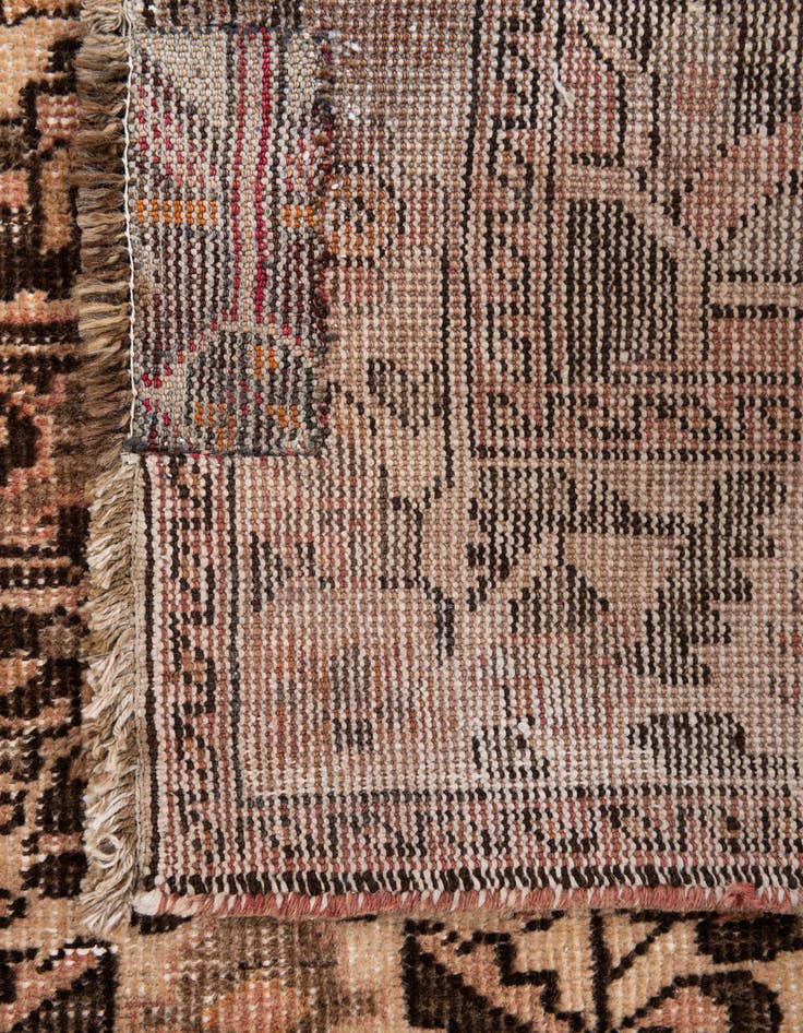 Detail image of 5' x 9' 10  Hand Knotted Ultra Vintage Persian Wool Rug