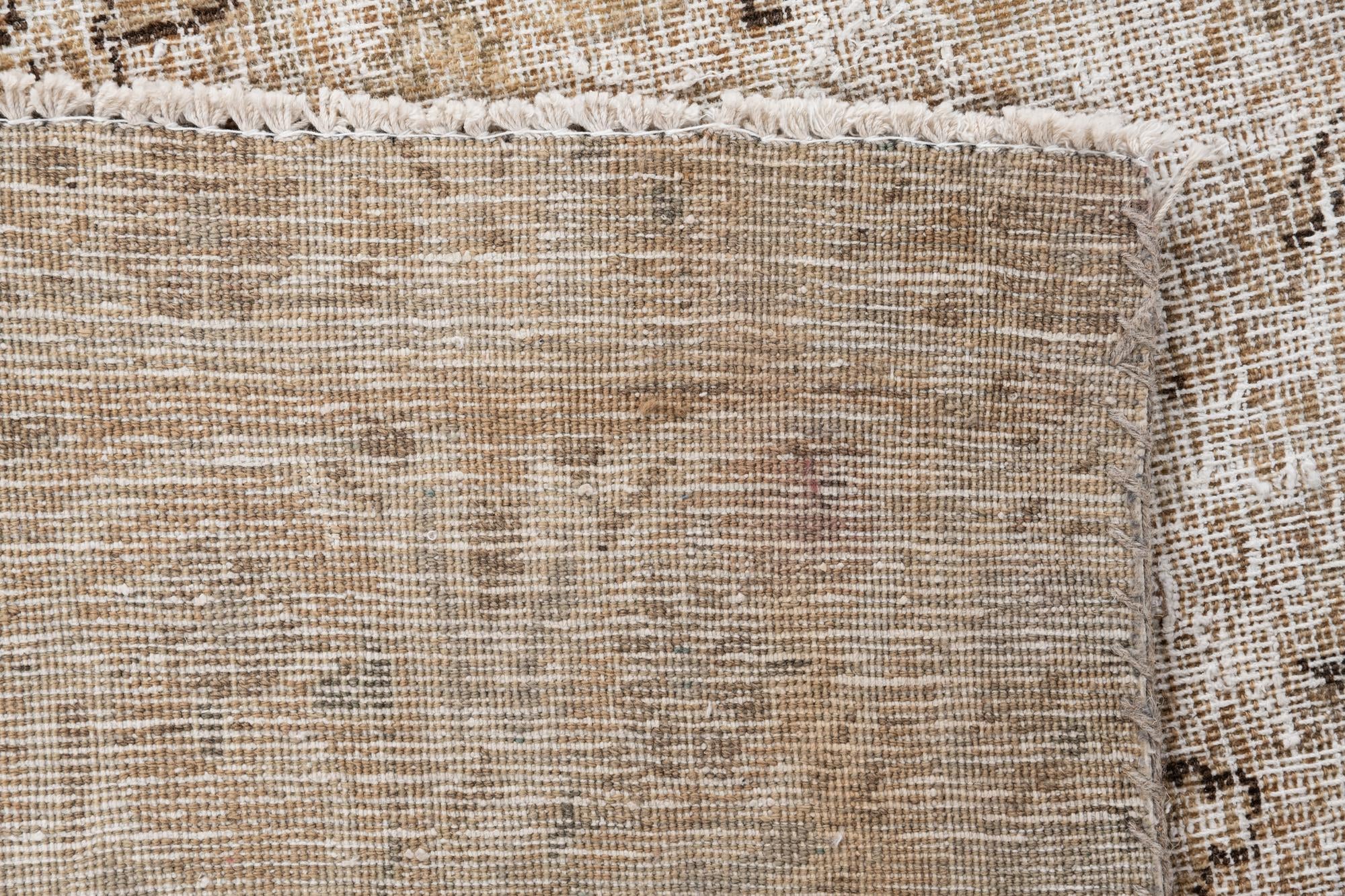 8' 7 x 12' Hand Knotted Ultra Vintage Persian Wool Rug