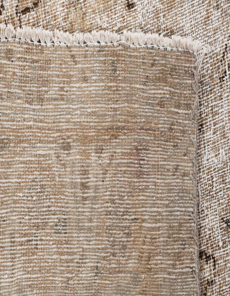 Detail image of 8' 7 x 12'  Hand Knotted Ultra Vintage Persian Wool Rug