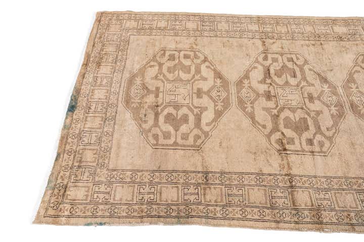 120cm x 185cm Handgeknüpft Ultra Vintage Persisch Wolle Teppich
