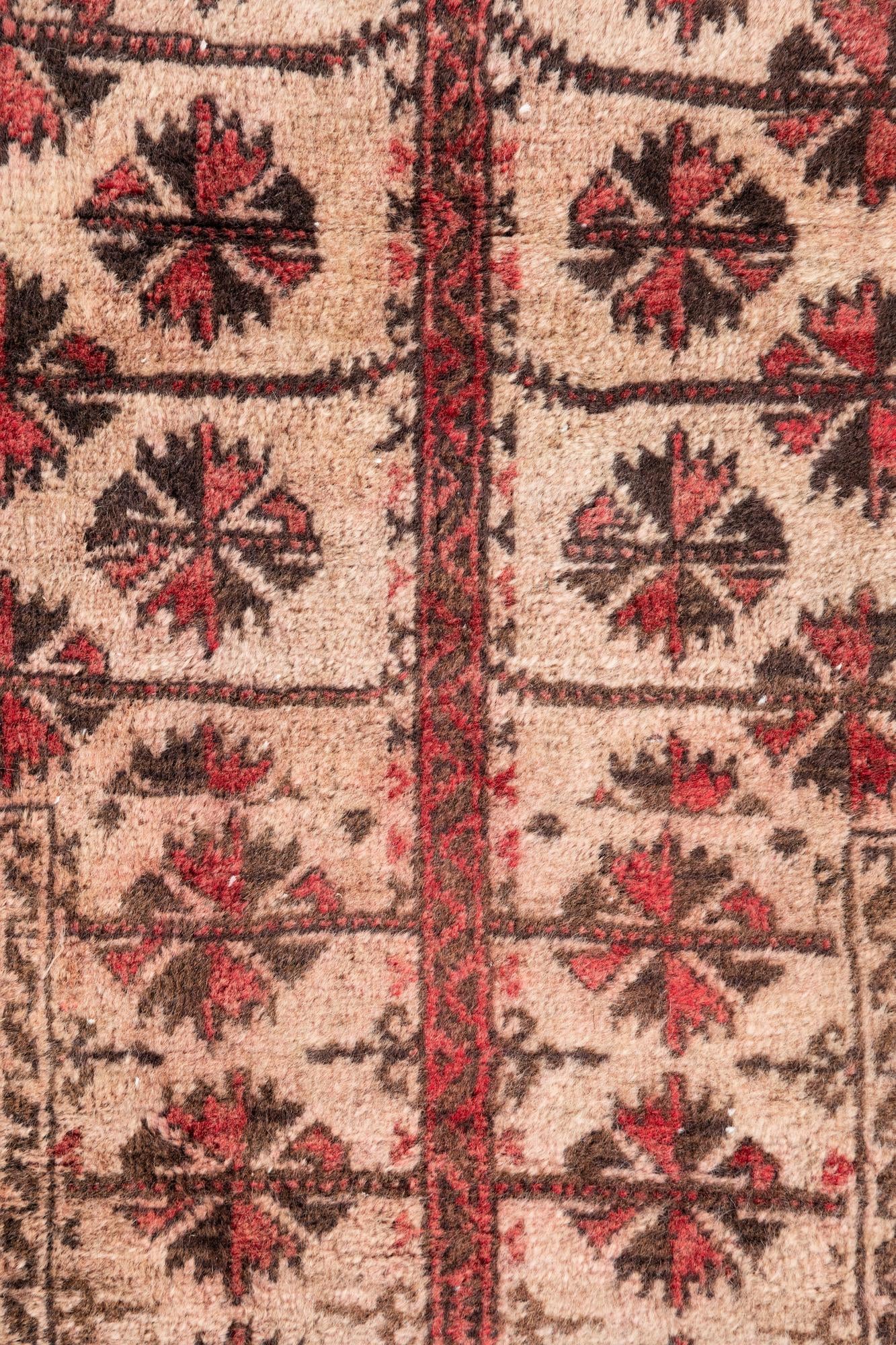 2' 7 x 4' 5 Hand Knotted Ultra Vintage Persian Wool Rug