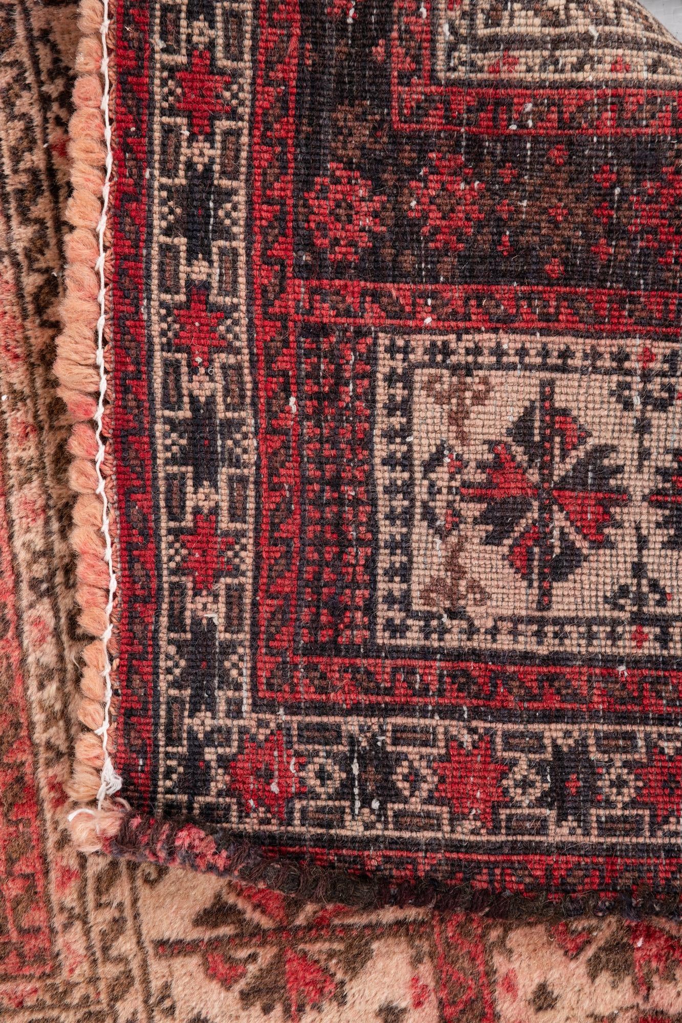 2' 7 x 4' 5 Hand Knotted Ultra Vintage Persian Wool Rug