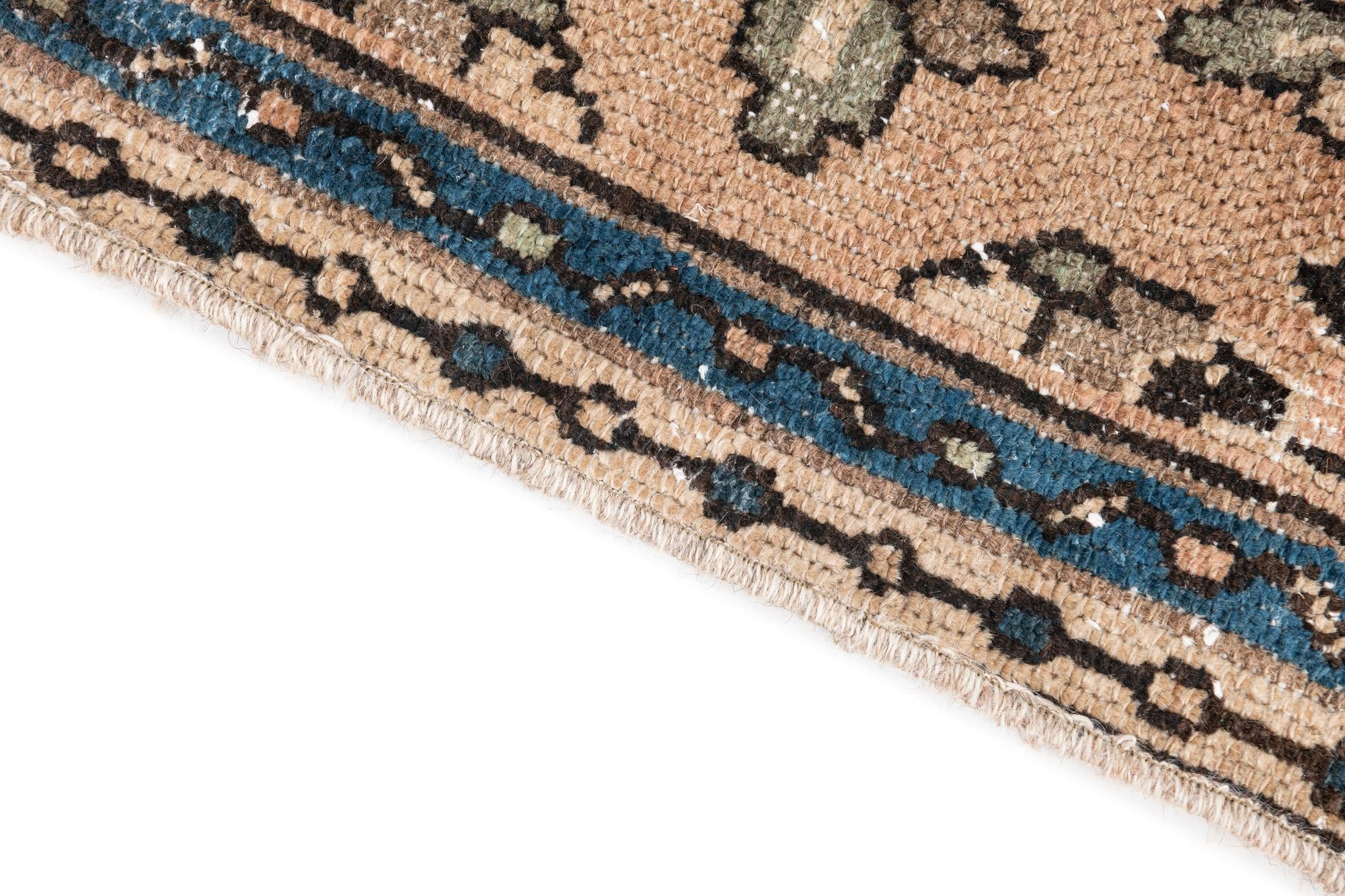 5' 7 x 8' 2 Hand Knotted Ultra Vintage Persian Wool Rug