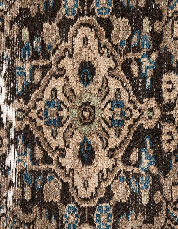 Detail image of 5' 7 x 8' 2  Hand Knotted Ultra Vintage Persian Wool Rug