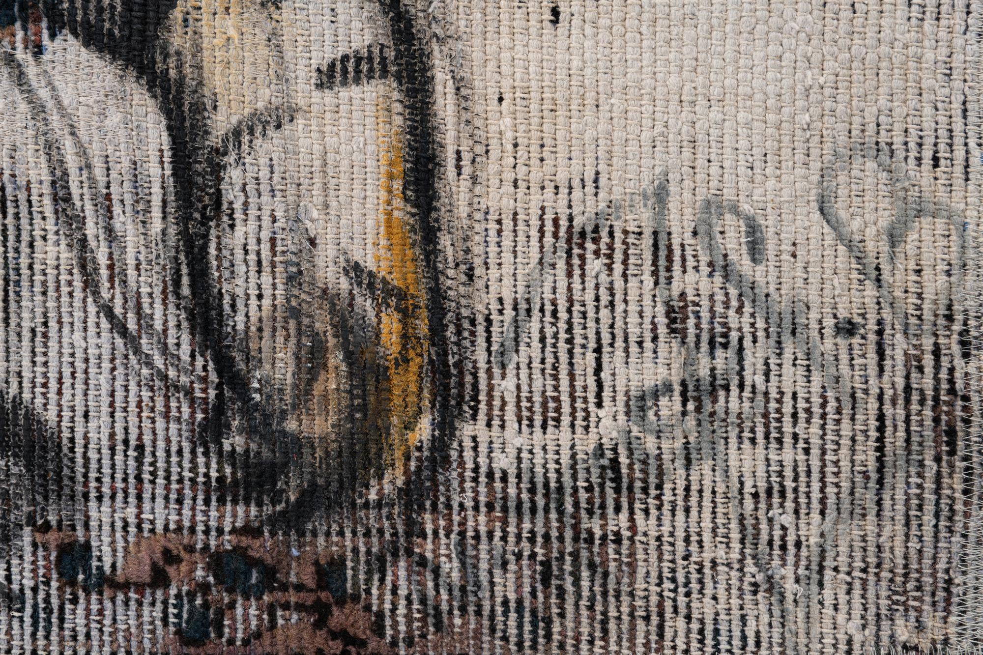 3' 2 x 4' 4 Hand Knotted Ultra Vintage Persian Wool Rug