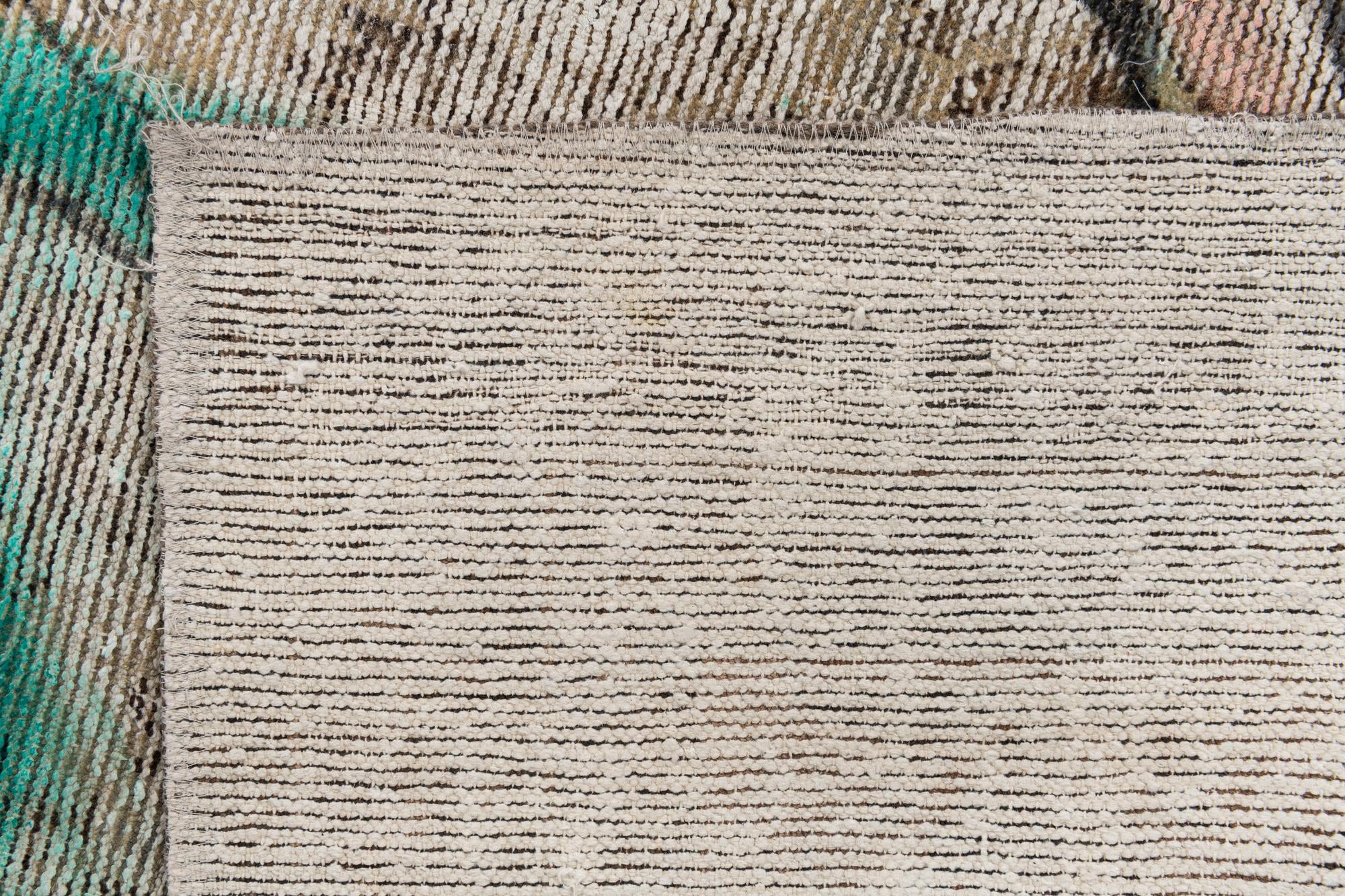 3' 3 x 5' 3 Hand Knotted Ultra Vintage Persian Wool Rug