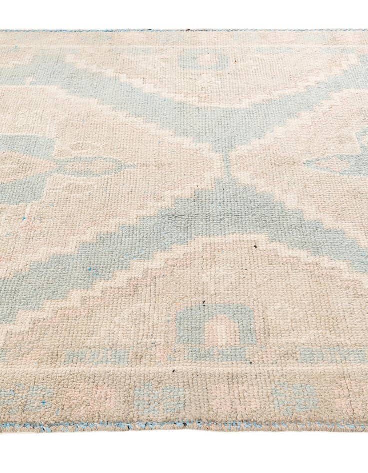 Detail image of 6' 5 x 9' 7  Hand Knotted Ultra Vintage Persian Wool Rug