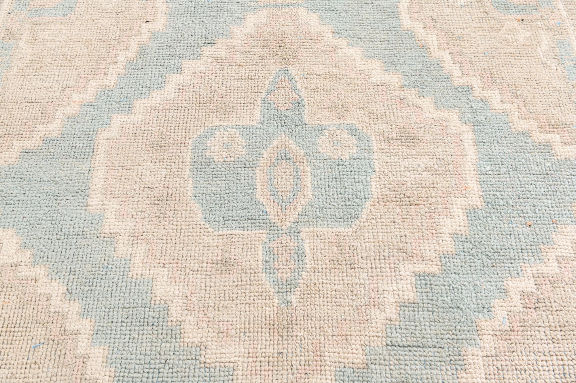 6' 5 x 9' 7 Hand Knotted Ultra Vintage Persian Wool Rug